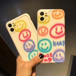 Huella - 彩色笑脸手机壳For iPhone SE / 7 / 7 Plus / 8 / 8 Plus / X / XS / XR / XS Max / 11 / 11 Pro Huella - 彩色笑脸手机壳For iPhone SE / 7 / 7 Plus / 8 / 8 Plus / X / XS / XR / XS Max / 11 / 11 Pro