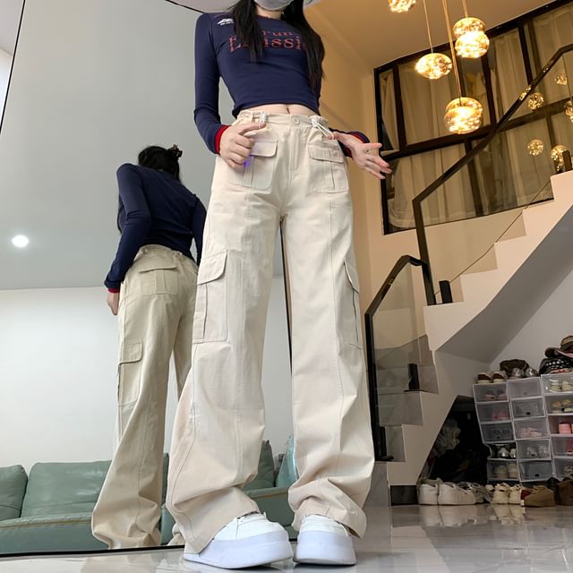 【PORTERNA】Cargo Color Wide Jeans Mid denim High-rise wide-leg cargo jeans | ETRO | NET-A-PORTER