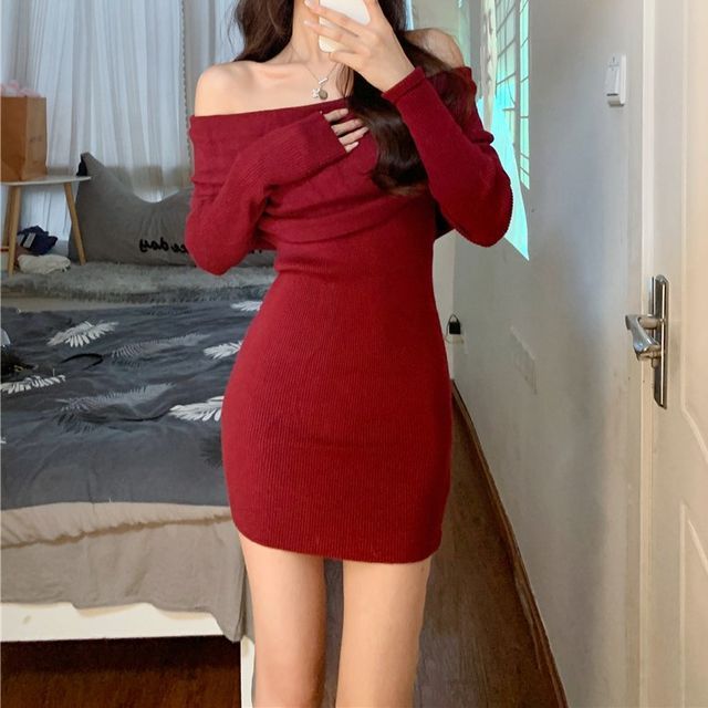 strapless open back dress Women's Sexy One Shoulder High Split Cocktail Wedding Party Maxi Dress –  Divahotcouture main image 1
