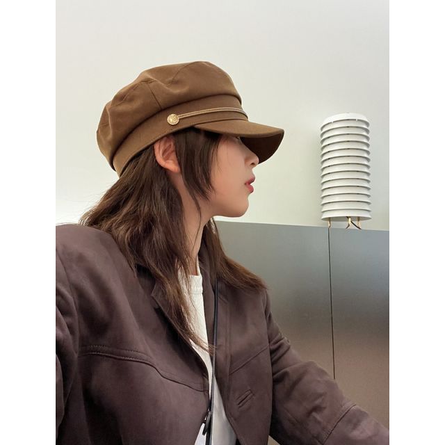 Hatrix-Plain Newsboy Cap