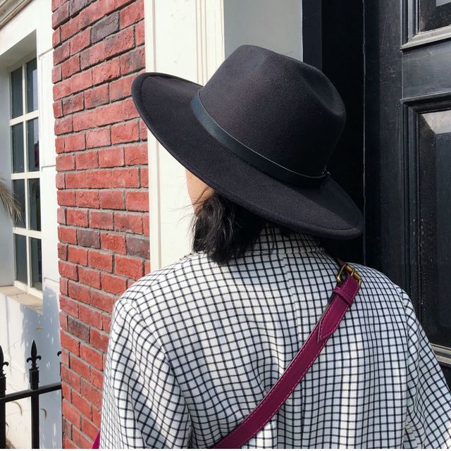 Hatrix-Plain Fedora Hat