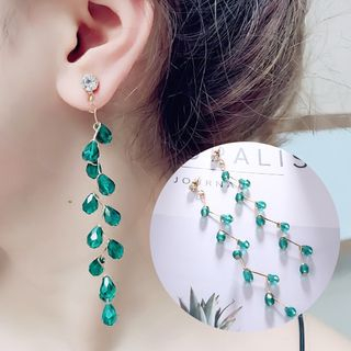 Gaya-Crystal Drop Earring