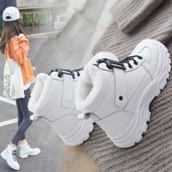 Solejoy - 抓毛衬里短靴 Solejoy - 抓毛衬里短靴