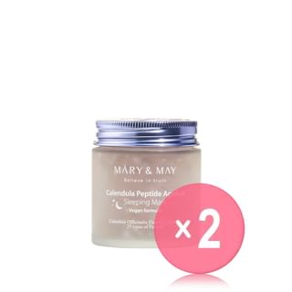 Mary&May - Calendula Peptide Ageless Sleeping Mask 2pcs Bundle Set