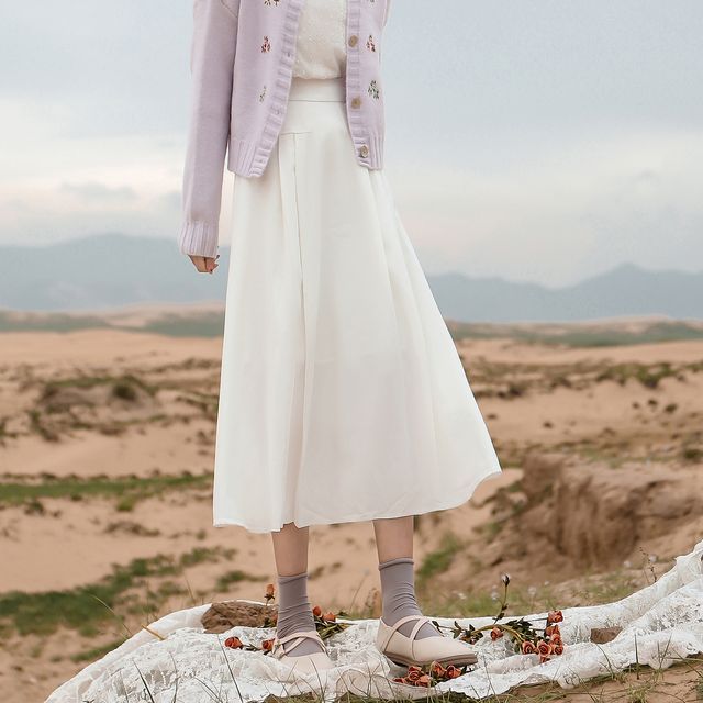 Skirt White Chiffon Jacket Cropped Chiffon Jacket With Ruffles