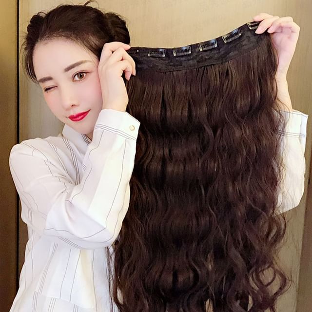 Pin Show-Hair Extension - Wavy