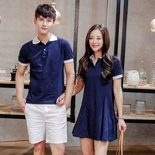 Couple dress and polo online