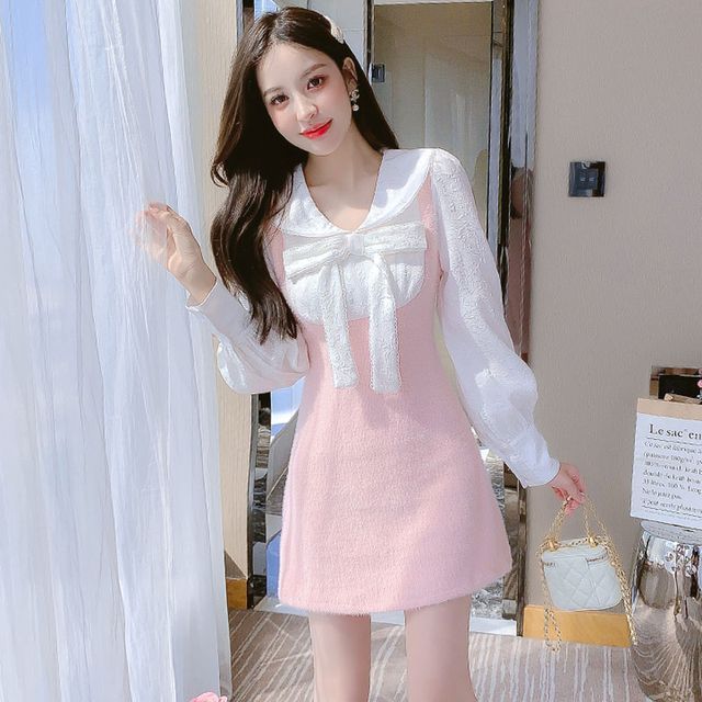 adorable korean cute dress