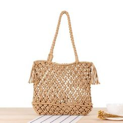 STYLE CICI - Straw Shoulder Bag STYLE CICI - Straw Shoulder Bag