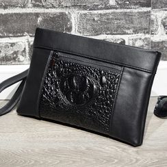 BagBuzz - Croc Grain Clutch BagBuzz - Croc Grain Clutch
