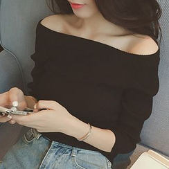 Fashion Street(ファッションストリート) - ボートネックセーター Fashion Street(ファッションストリート) - ボートネックセーター