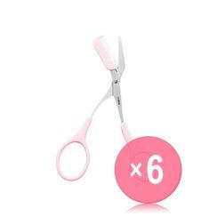 fillimilli - Eyebrow Scissors With Comb (x6) (Bulk Box)