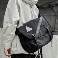 Moyyi - Buckled Crossbody Bag Moyyi - Buckled Crossbody Bag