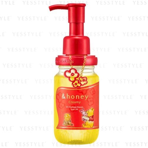 &honey Winnie The Pooh Creamy EX Damage Repair Hair Oil Sweet Honey