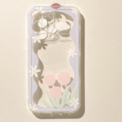 Flower Phone Case - iPhone 7 / 8 / SE / 7 Plus / 8 Plus / X / XS / XR / XS Max / 11 / 11 Pro / 11 Pro Max / 12 / 12 Pro / 12 mini / 12 Pro Max / 13 / 13 Pro / 13 mini / 13 Pro Max