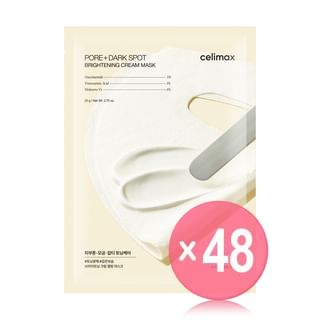 celimax - Pore+ Dark Spot Brightening Cream Mask (x48) (Bulk Box)