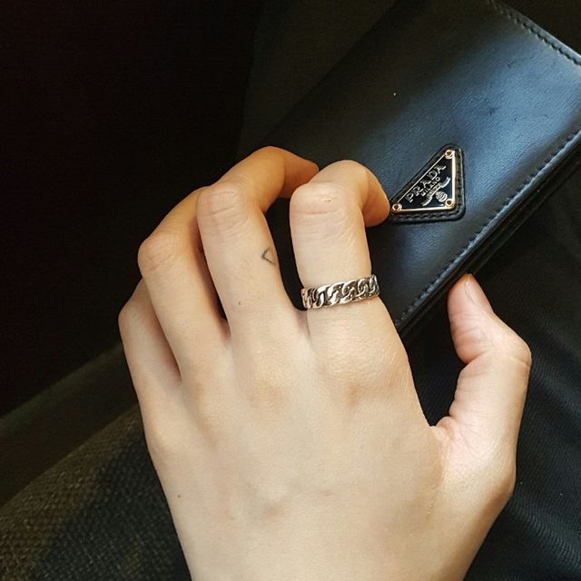 Fireflicka-925 Sterling Silver Twisted Open Ring