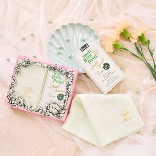 SWATi - Bath Pearl Green & Hand Towel Set
