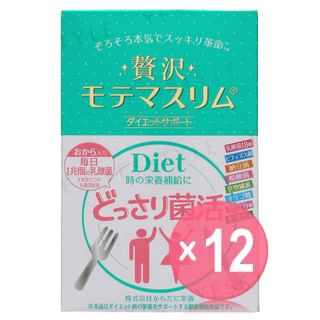 karadani eiyou - Motema Slim Level Up Lactic Acid Bacteria Beauty Diet Tablet (x12) (Bulk Box)