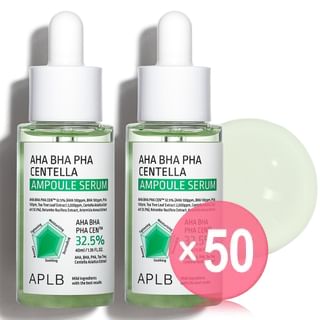 APLB - AHA BHA PHA Centella Ampoule Serum Set (x50) (Bulk Box)