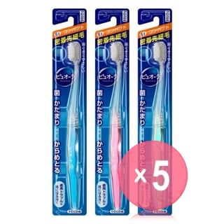 Kao - PureOra Compact Head Toothbrush 5pcs Bundle Set