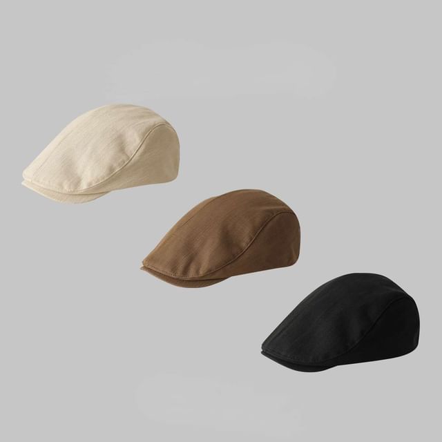 FROME-Plain Newsboy Cap