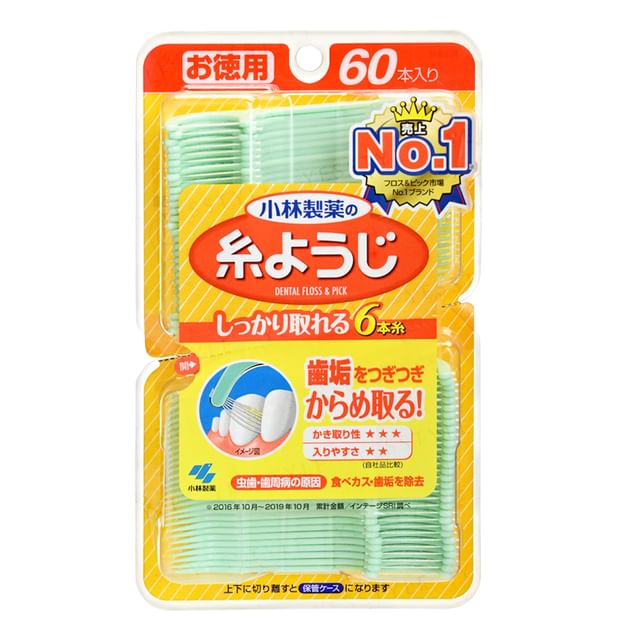 Kobayashi-Hilo dental con palillo desechable de mango plástico