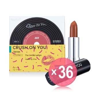 Ready to Shine - Crush On You Creamy Matte Lipstick 302 Close To You (x36) (Bulk Box)