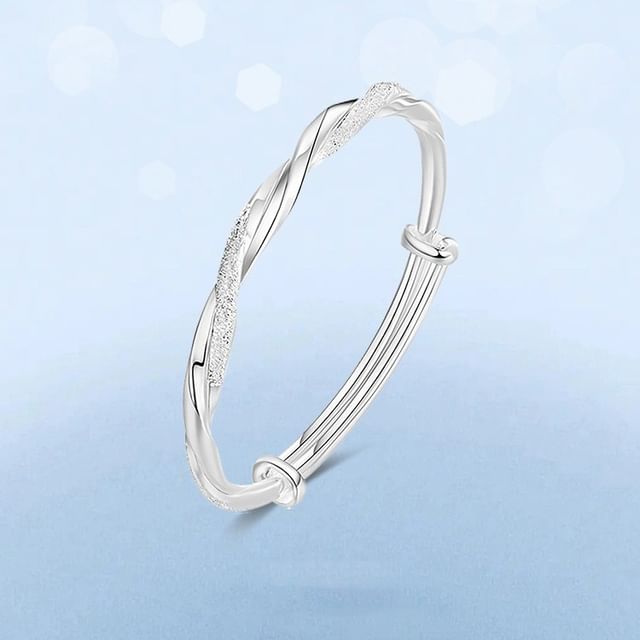Seirios-Helical Alloy Bangle