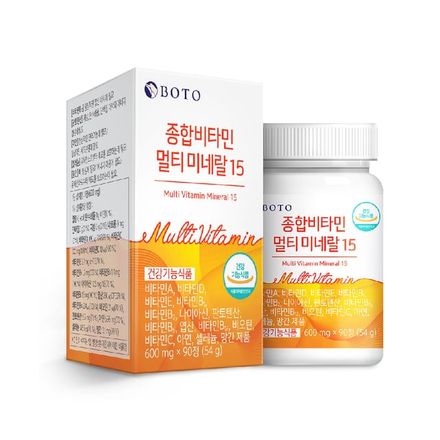 BOTO-Multi Vitamin Multi Mineral 15 - Gesundheitsergänzungsmittel