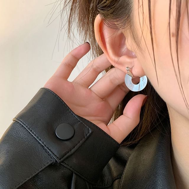 Panda Dama-Flat Hoop Earring