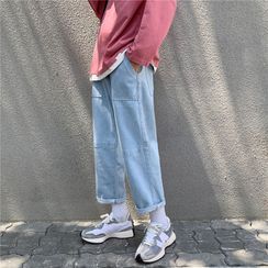 Cowpow - Washed Wide-Leg Jeans Cowpow - Washed Wide-Leg Jeans