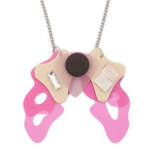 WHOSTHATshop-Collar con diseño de lazo Duothic