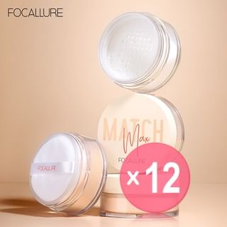 FOCALLURE - MatchMax Baking & Setting Powder - 4 Colors (x12) (Bulk Box)