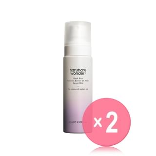haruharu wonder - Black Rice Probiotics Barrier 2% NAD+ Serum Mist 2pcs Bundle Set