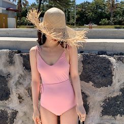 FROMBEGINNING - Strappy Pastel Swimsuit FROMBEGINNING - Strappy Pastel Swimsuit