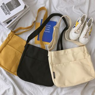 canvas crossbody hobo bag