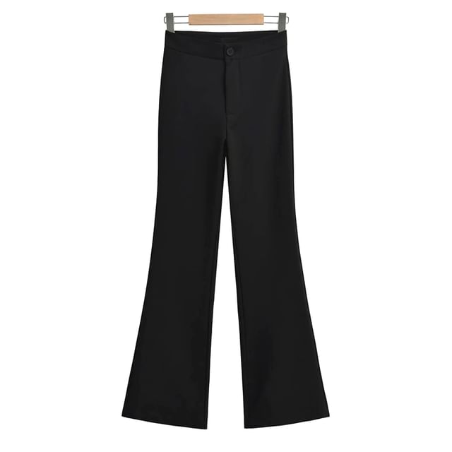 JOWI - High Waist Plain Bootcut Dress Pants (Various Designs) | YesStyle