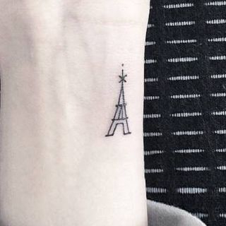 Tattoofield-Tower Waterproof Temporary Tattoo