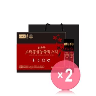 JUNGWONSAM - Korean Red Ginseng Extract Stick 2pcs Bundle Set