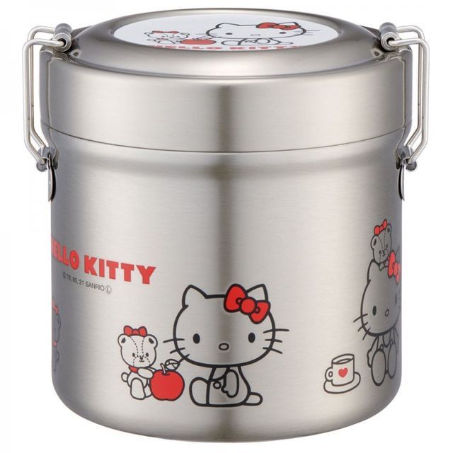 Skater Hello Kitty Insulated Lunch Bag As Shown in Figure One Size