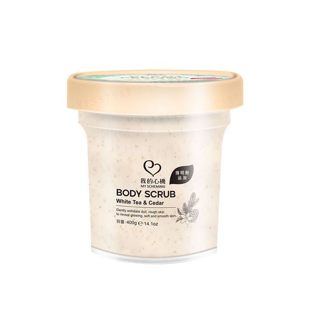 My Scheming-White Tea Cedar Body Scrub