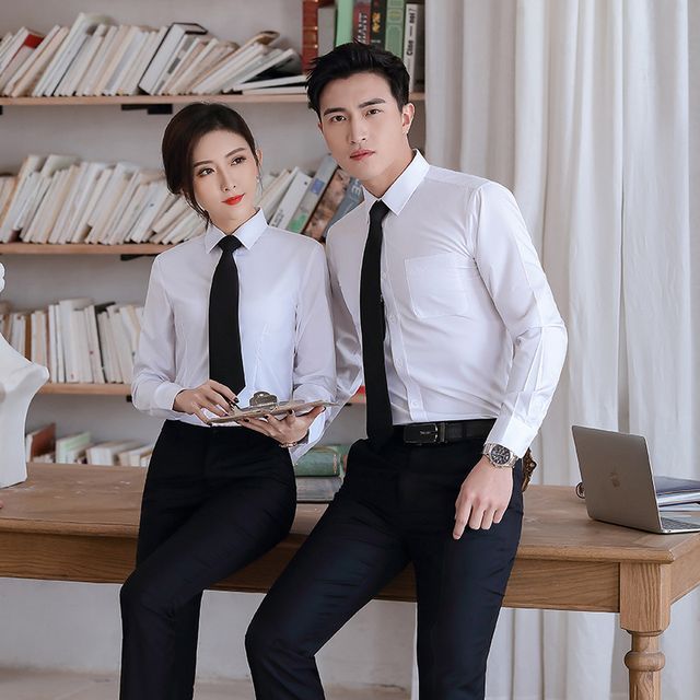 Skyheart-Tie-Neck Shirt