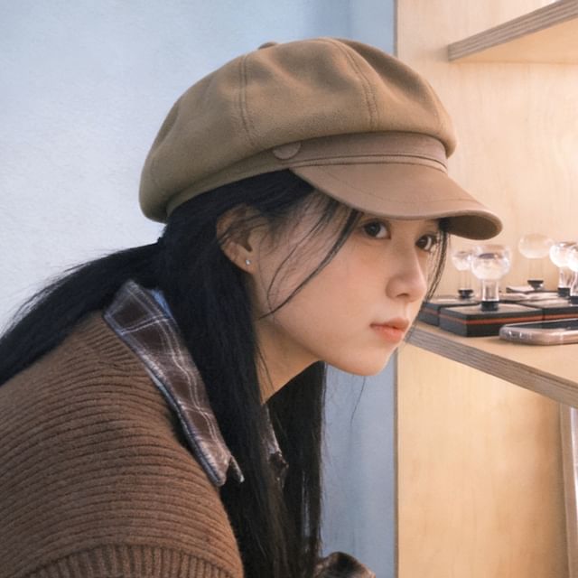 Frior-Plain Newsboy Cap