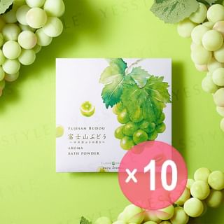 Daily Aroma Japan - Mount Fuji Green Grape Bath Powder (x10) (Bulk Box)