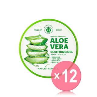 NATURE REPUBLIC - Soothing & Moisture Aloe Vera Soothing Gel (x12) (Bulk Box)