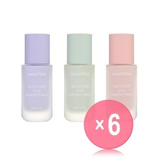 innisfree - Moisture Silk Makeup Base - 3 Colors (x6) (Bulk Box)