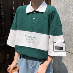 Iduna - Color-Blocked Polo Shirt Iduna - Color-Blocked Polo Shirt