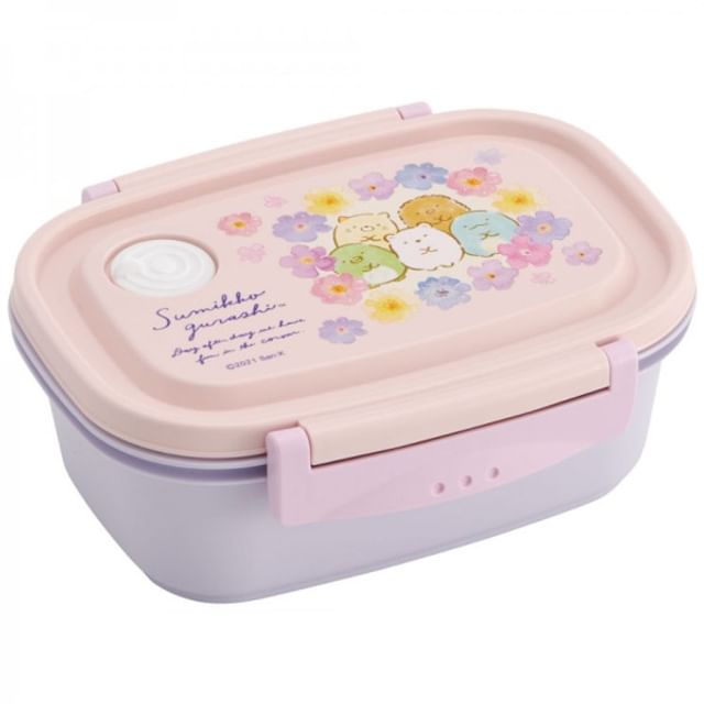 Sumikko Gurashi Lunchbox Größe M – Leicht, Mit Unterteilung, Aus Polypropylen (16x12,5x6,1 Cm)