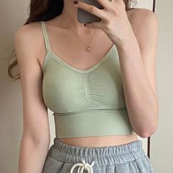 Ashlee - Spaghetti Strap Sports Bra Top Ashlee - Spaghetti Strap Sports Bra Top